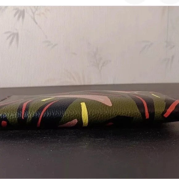 Kate Spade Multicolor Leaf Print Wallet - Picture 3 of 5